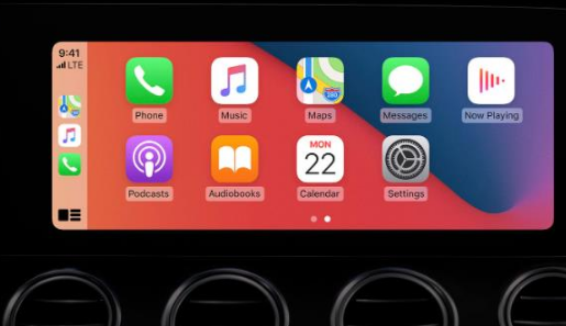 武定apple维修网点分享如何将iPhone连接到CarPlay 