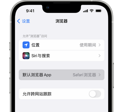 武定苹果手机维修店分享如何在iPhone上设置默认浏览器 